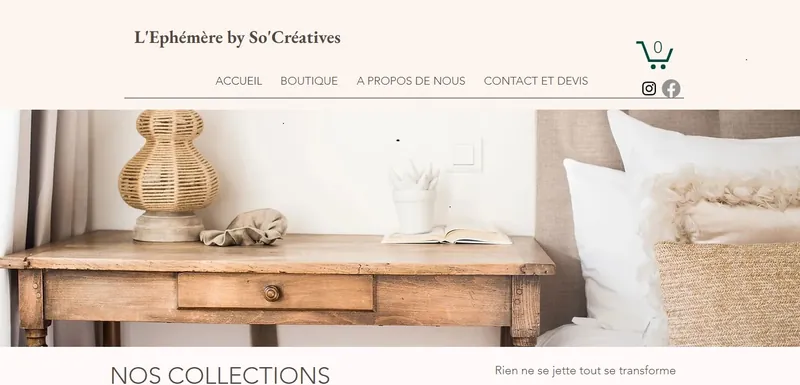Aperçu de la boutique L’Éphémère by So’Créatives